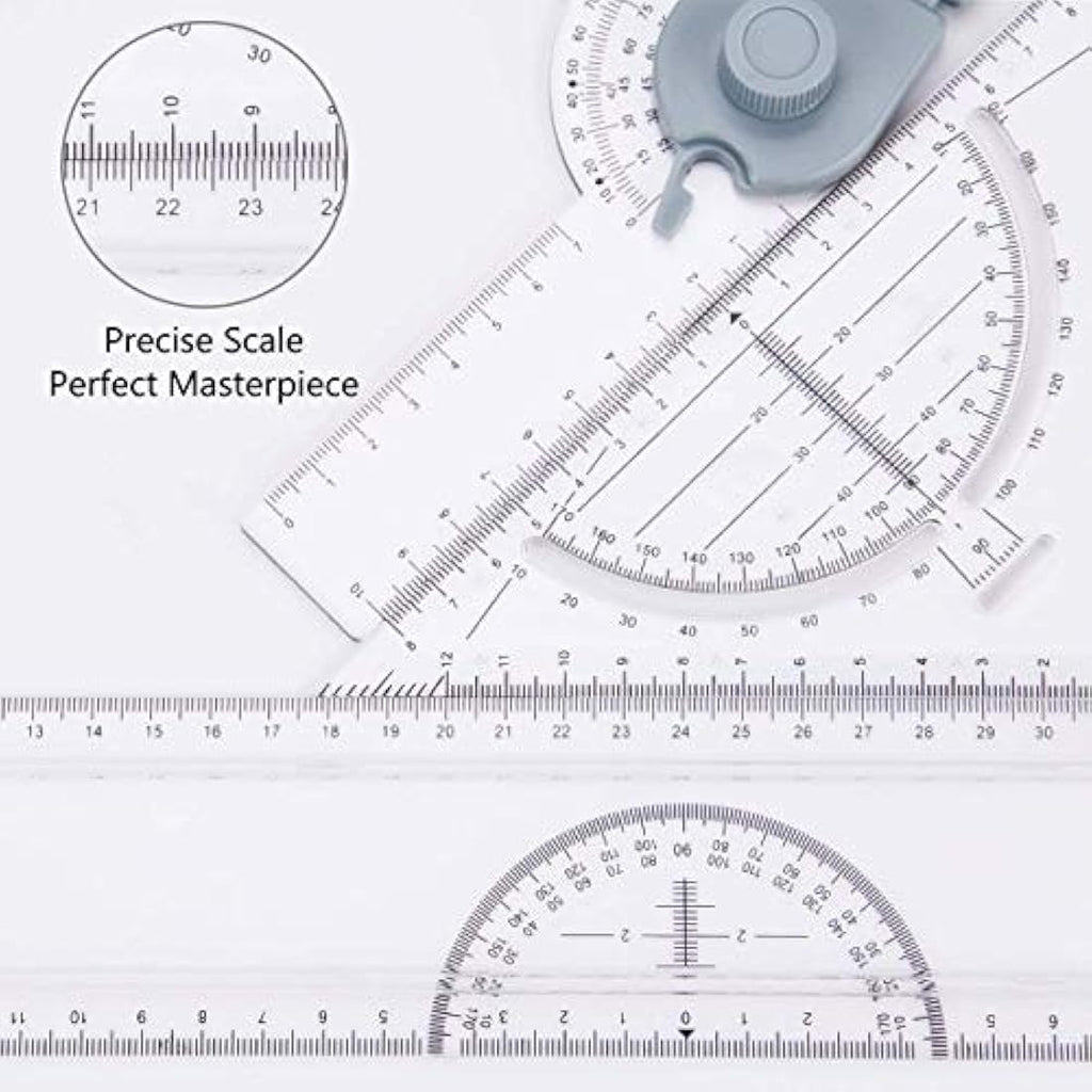Preciva A3 Drawing Board – Technical Drafting Table with Parallel Motion