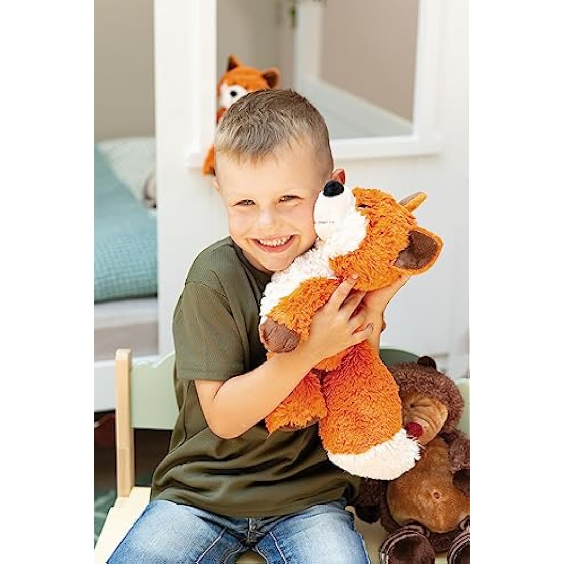 NICI Fox Fridalie Plush – 25cm Sustainable Recycled Soft Toy Orange