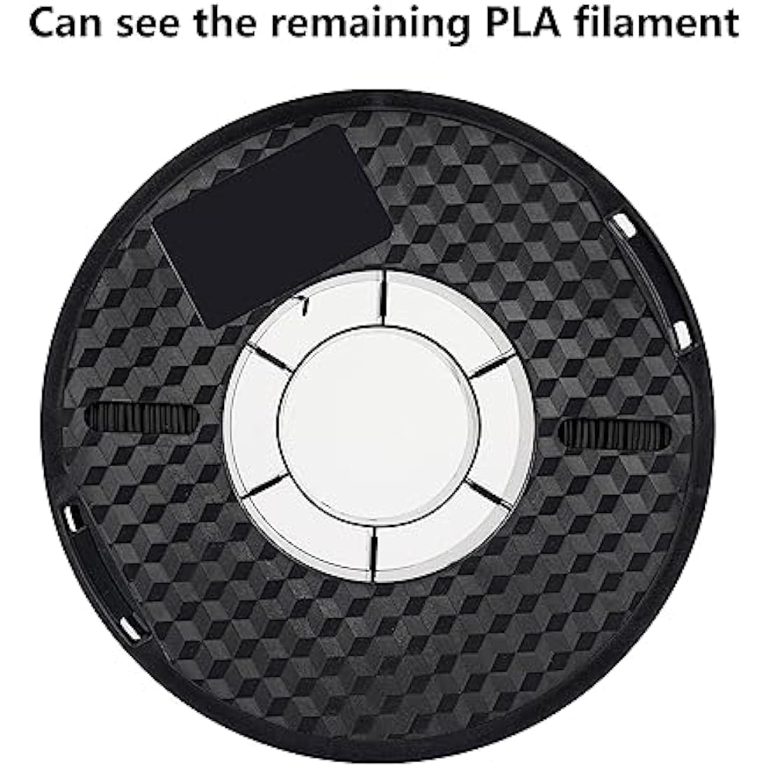 Kingroon PLA Filament 1.75mm – 10KG Bulk 3D Printing Material, Black