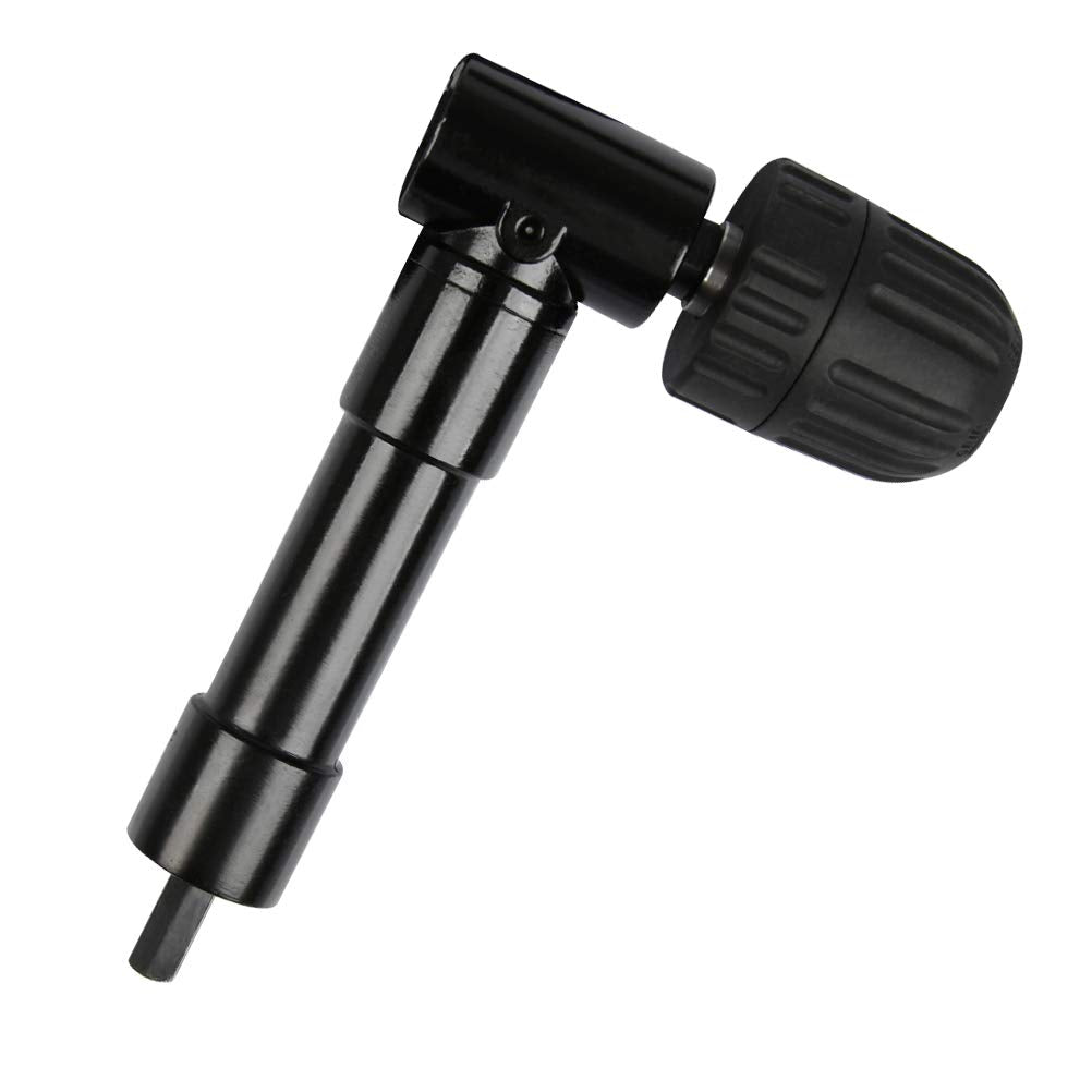 DODUOS 90 Degree Right Angle Drill Attachment | 0.8-10mm Keyless Chuck