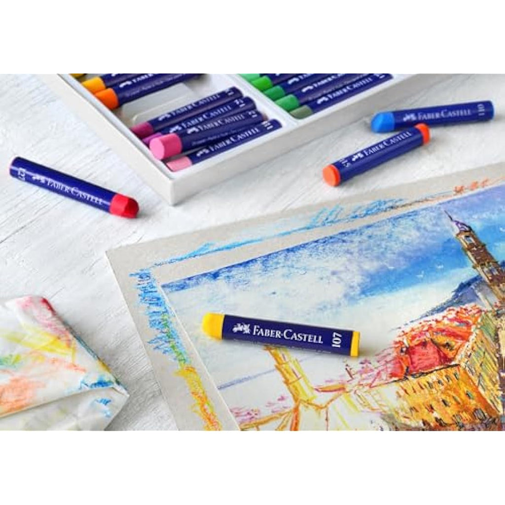 Faber-Castell Creative Studio Oil Pastels – 36 Color Art Set