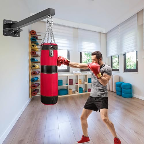 BeneLabel Heavy Duty Punch Bag Bracket | 360° Silent Wall Mount