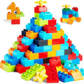 WYSWYG Big Building Block Set – 240 Piece STEM Bricks for Toddlers
