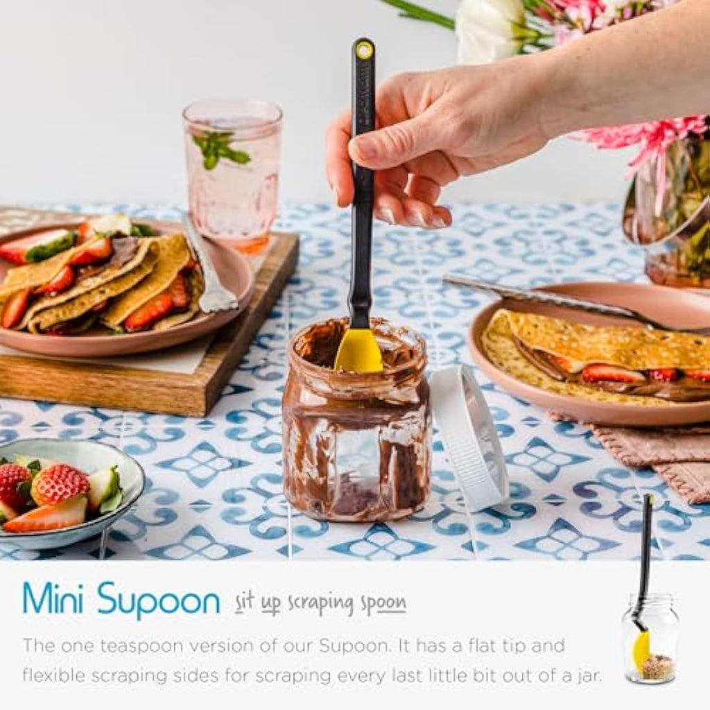 Dreamfarm 4-Piece Silicone Kitchen Utensil Set – Non-Stick Safe Tools