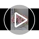 FADACHY White Real Touch Silk Peonies – 4 Bunches Artificial Flower Bouquet