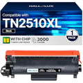 HALLOLUX TN2510XL Black Toner Cartridge for Brother HL-L2400DW – 1-Pack