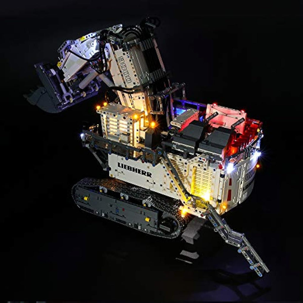 Briksmax LED Lighting Kit for LEGO Technic Liebherr R 9800 (42100)