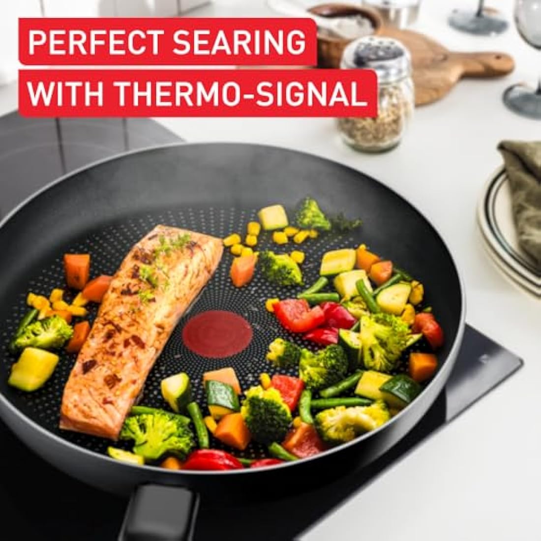 Tefal Titanium Essential Non-Stick Frying Pan – 30cm Metal Safe