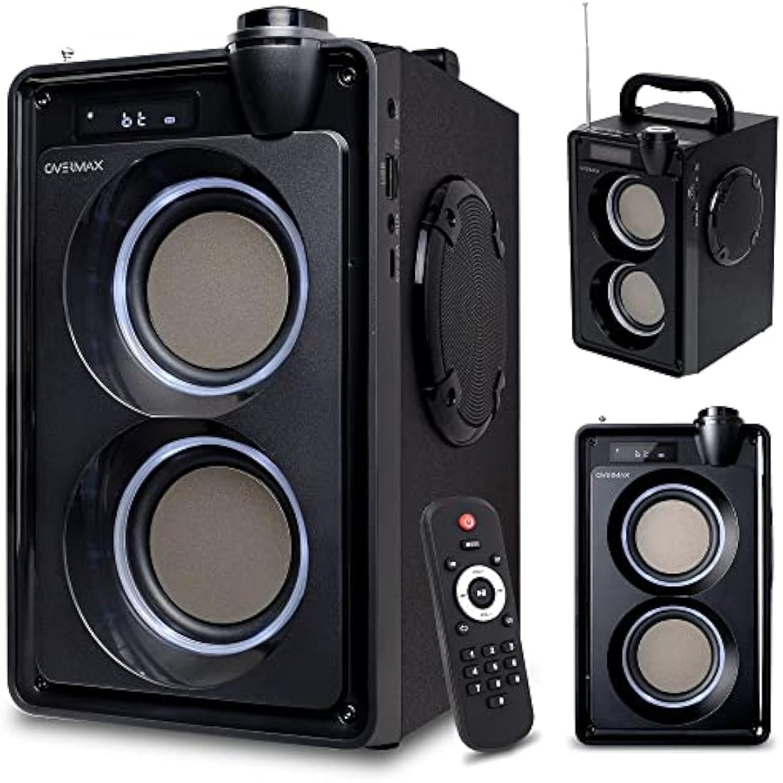 Overmax Soundbeat 5.0 Bluetooth Speaker | 20W Portable Karaoke Machine