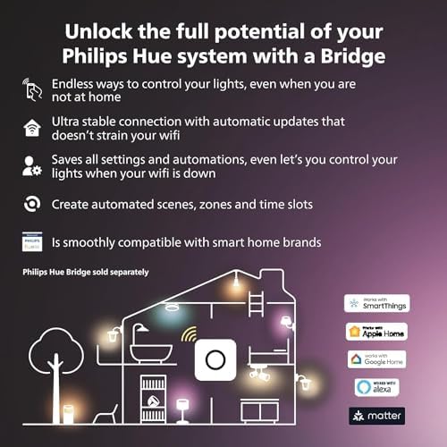 Philips Hue Play Gradient LED Lightstrip for 55-60 Inch TVs