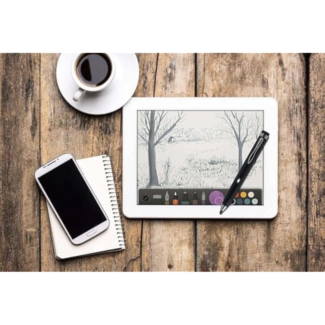 Broonel Fine Point Active Stylus Pen for Lenovo Tab M10 Plus 10.3"
