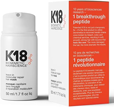K18 Biomimetic Hairscience Leave-In Molecular Repair Hair Mask - 50ml