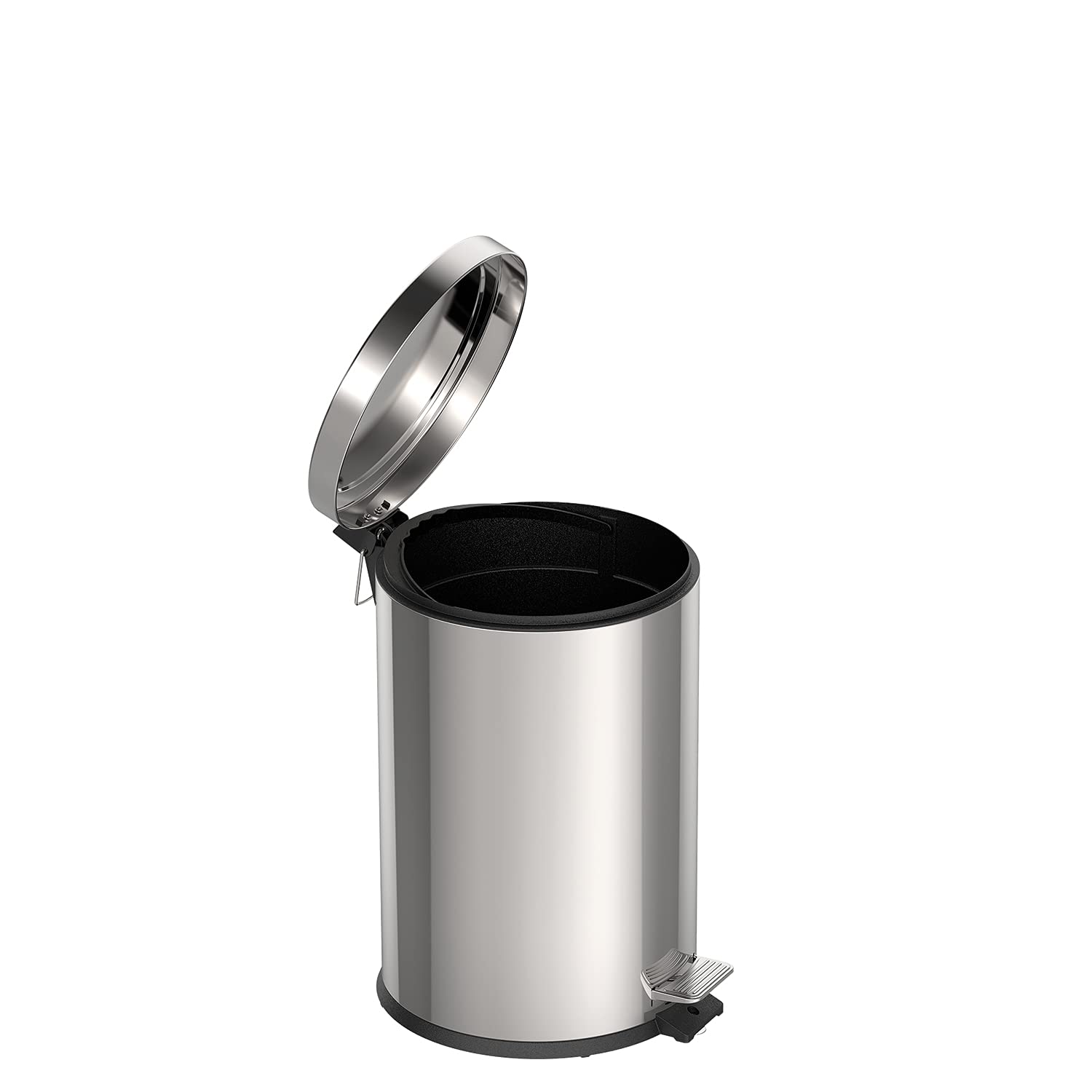 Tramontina 20L Stainless Steel Kitchen Bin – Pedal Waste Bin with Lid