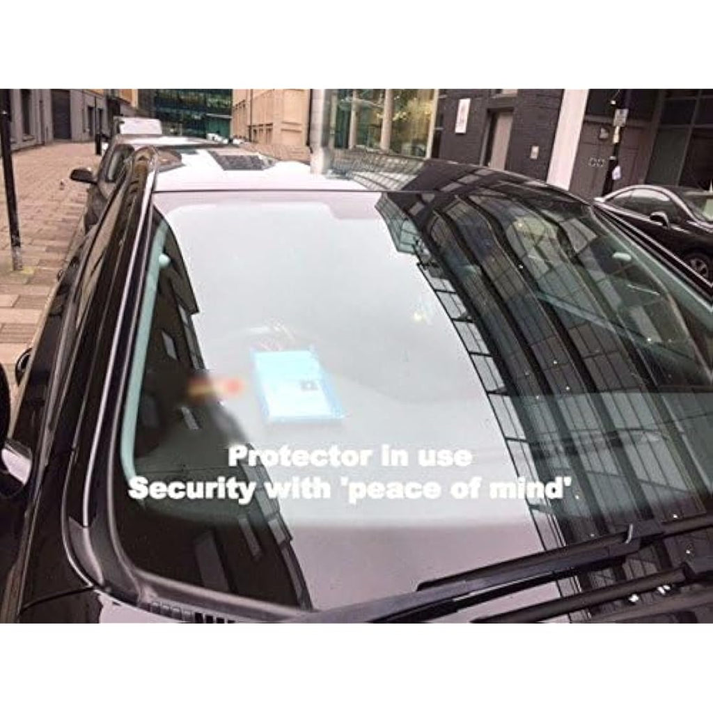 Jolof Store Double Blue Badge Protector & Clock Steering Wheel Lock