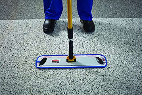 Rubbermaid HYGEN 36" Quick Connect Dust Mop Frame – Yellow Aluminum