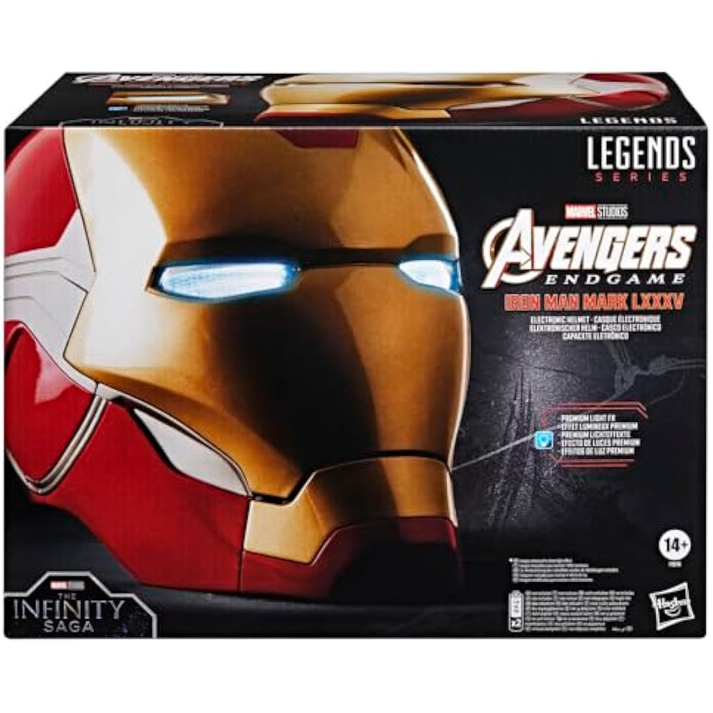 Marvel Legends Iron Man Electronic Helmet – Avengers Endgame Roleplay Gear