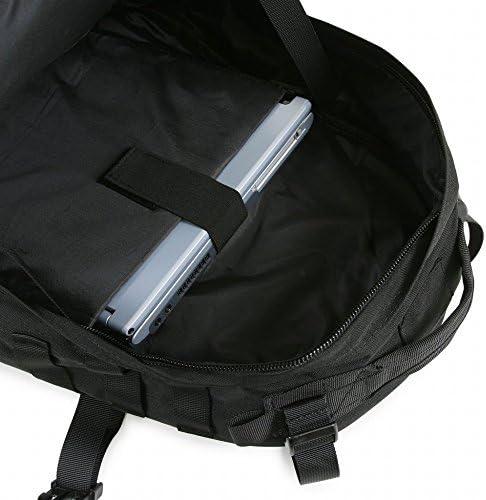 Highland Tactical Men's Stealth Heavy Duty Tactical Backpack | One Size