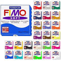 Staedtler Fimo Soft Polymer Clay Starter Pack | 12 Multicolour Blocks