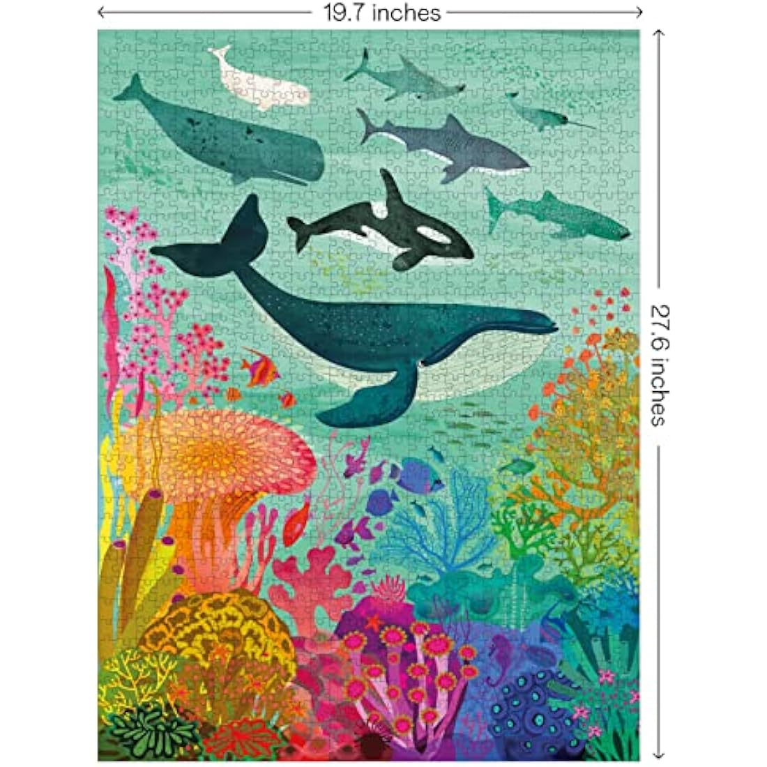 Elena Essex Ocean Deep Jigsaw Puzzle for Adults - 1000 Pieces, 50x70cm