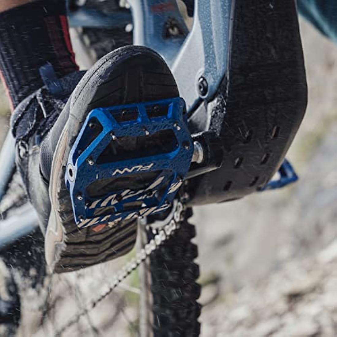 Funn Funndamental Flat Pedals – CNC Alloy MTB & BMX Wide Platform