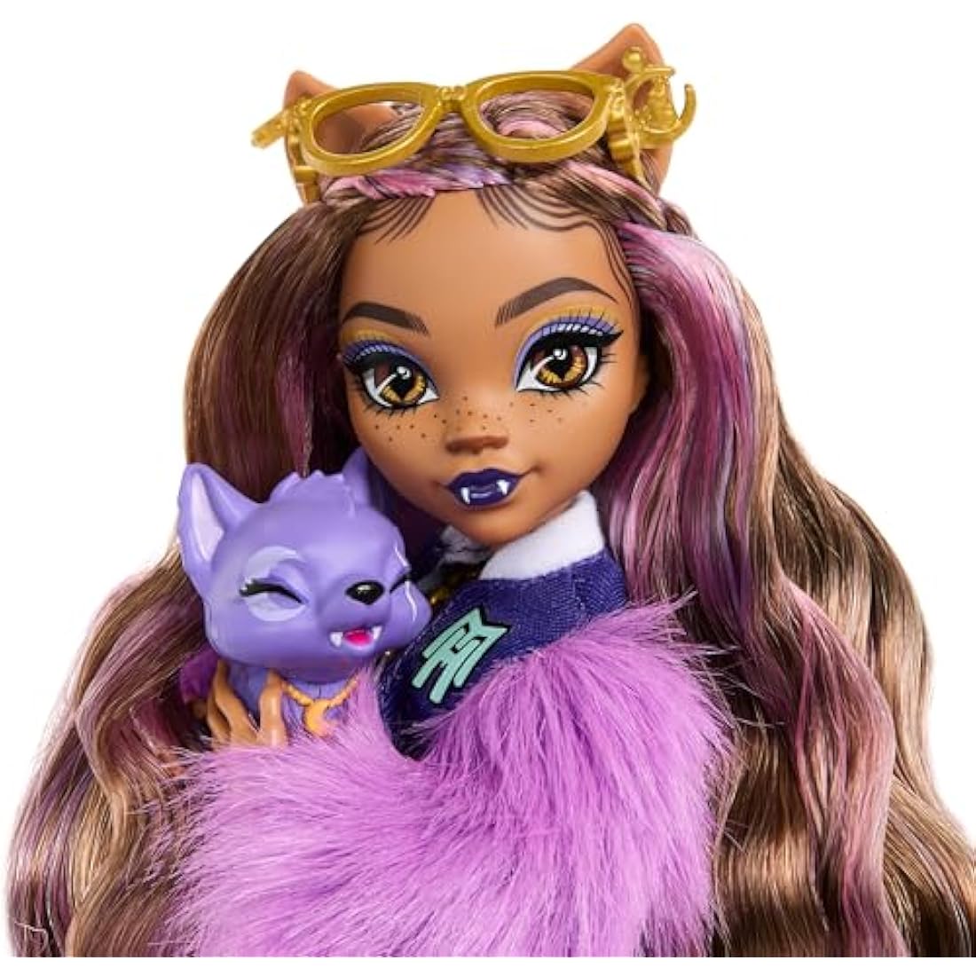 Monster High Clawdeen Wolf Fashion Doll with Pet Crescent and Accessories