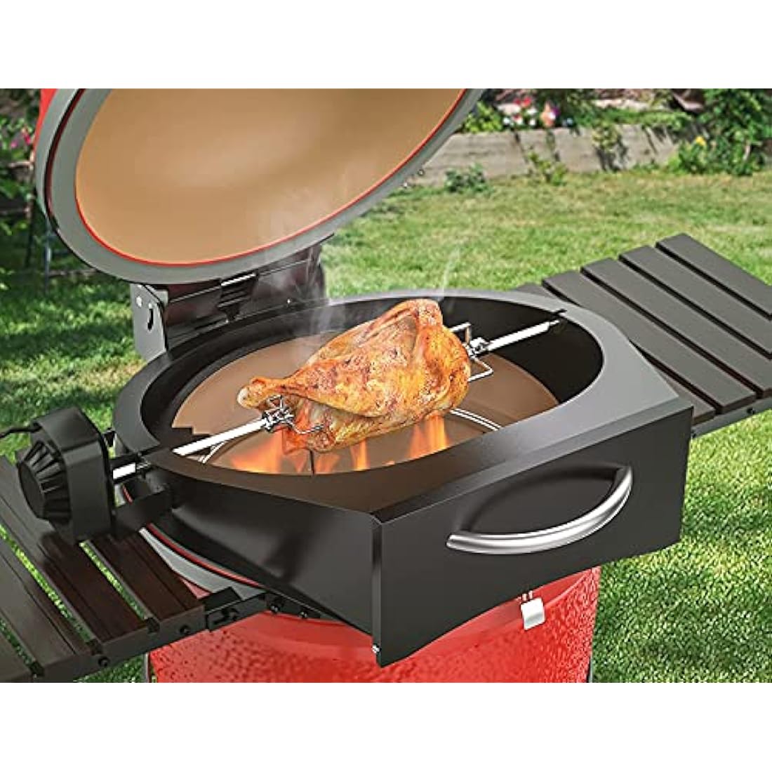 Onlyfire Rotisserie and Pizza Oven Kit for Kamado Joe & Pit Boss 22