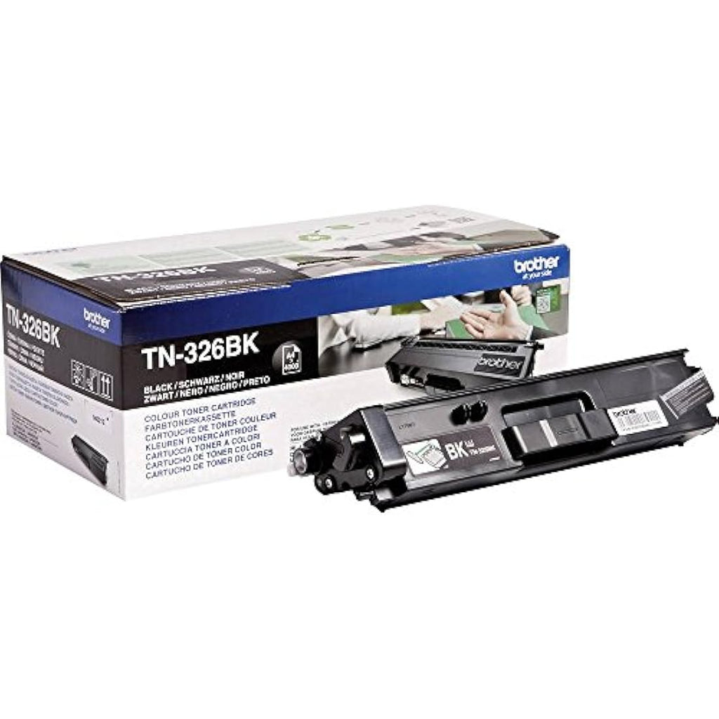 Brother TN-326BK High Yield Black Toner Cartridge | Genuine Supplies