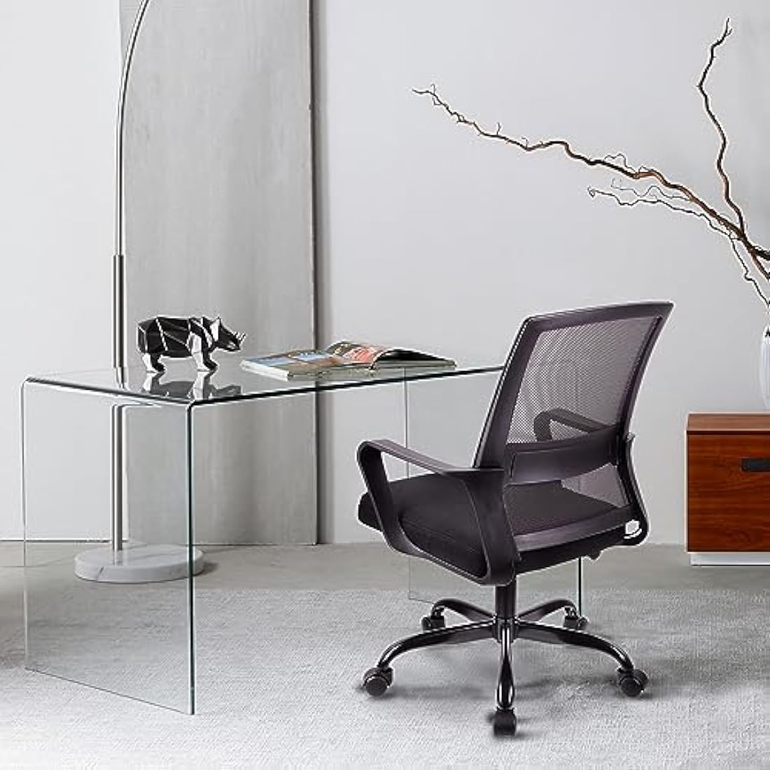 T-THREE Ergonomic Mesh Office Chair - Adjustable Swivel Desk Chair