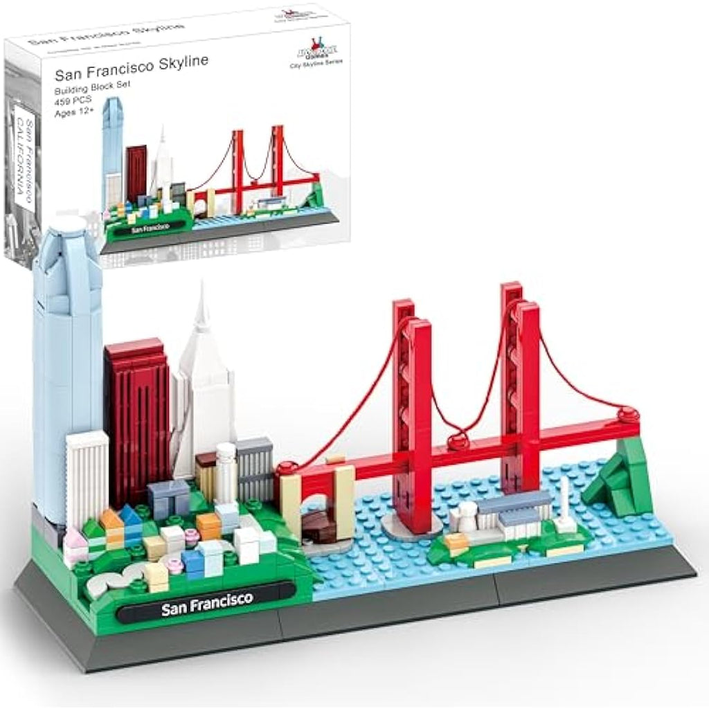 Apostrophe Games San Francisco Skyline Building Block Set - 459 Pieces