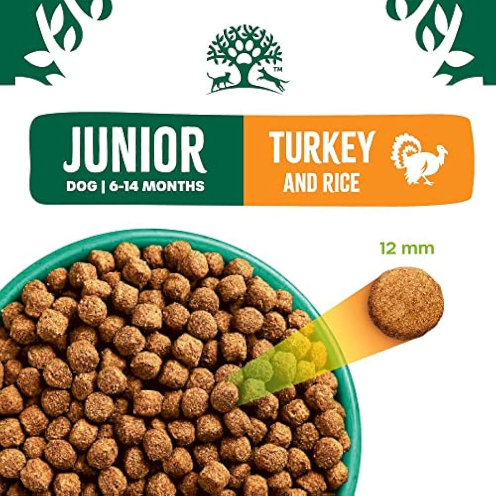 James Wellbeloved Junior Turkey & Rice Hypoallergenic Dog Food - 15kg