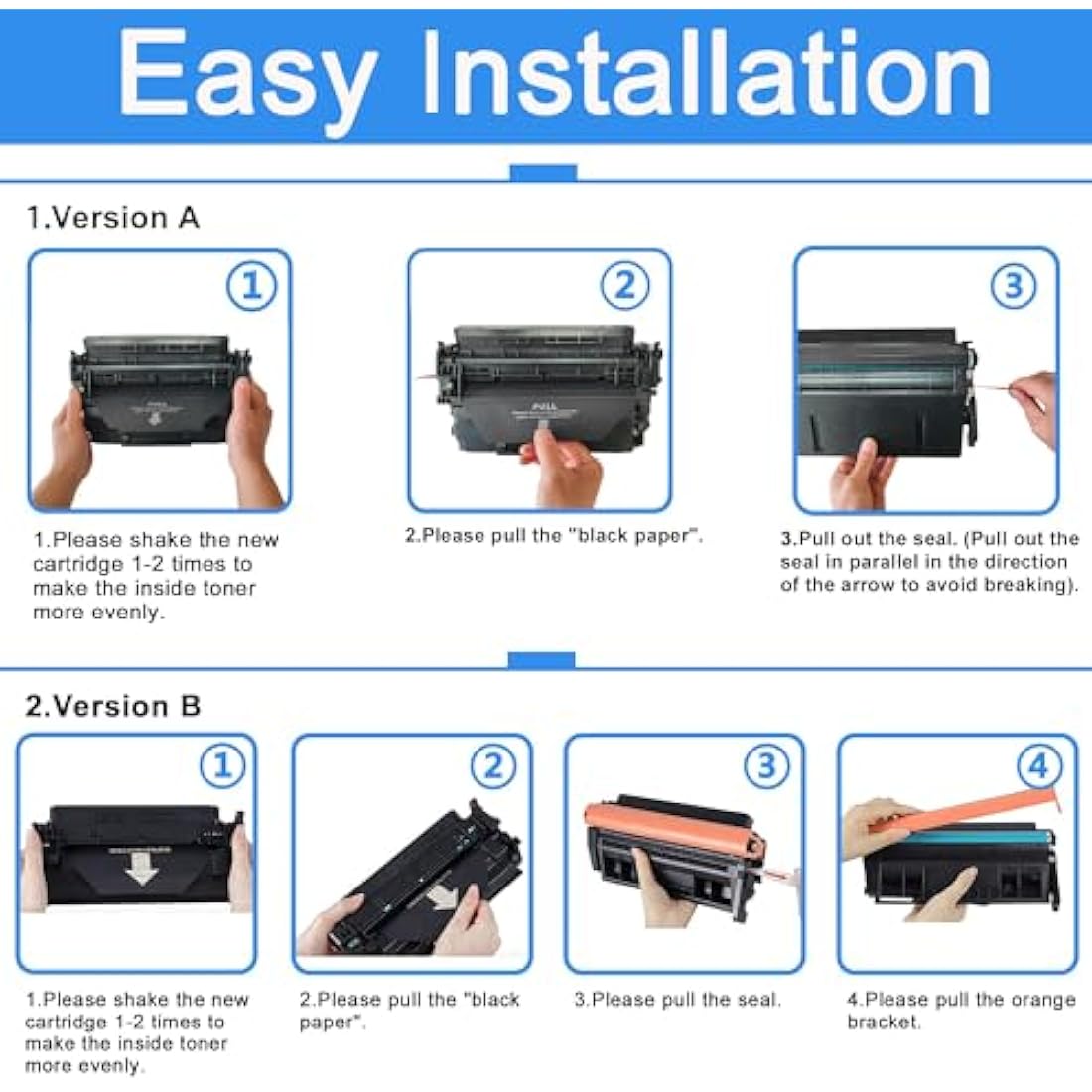 LCL CF289A Black Toner Cartridge with Chip for HP LaserJet M507 M528