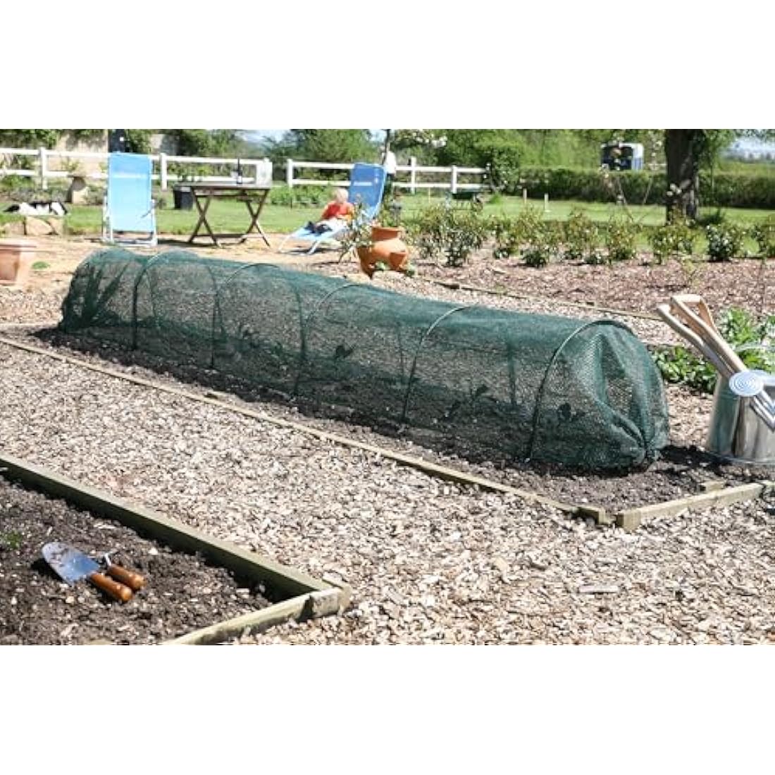 Haxnicks Giant Easy Net Tunnel – Large Plant Protection – 3m x 60cm
