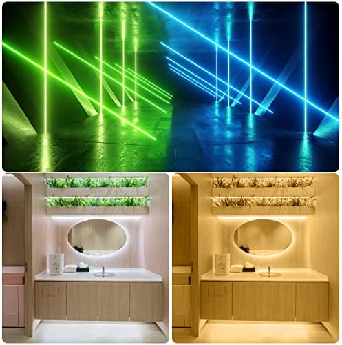 12-Pack U-Shape LED Aluminum Channel with Milky White Diffuser