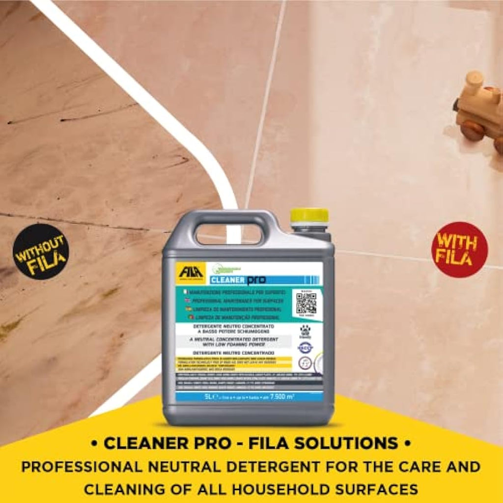 FILA Cleaner Pro Concentrated Neutral Floor Cleaner - 5L Biodegradable
