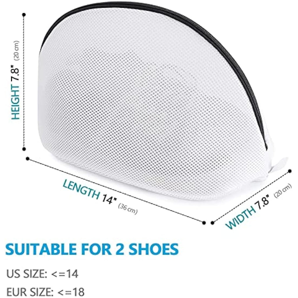 Prezon Mesh Laundry Bag for Shoes and Sneakers – Durable 2-Pack Set
