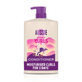 Aussie Bouncy Curls Hydrating Conditioner 1L XXL - Vegan for Wavy Hair