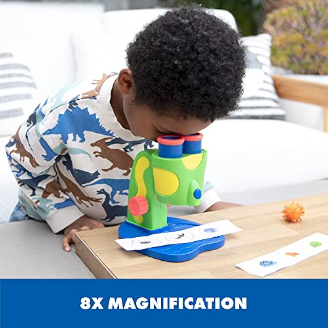 GeoSafari Jr. My First Microscope – Preschool STEM Toy with LED Light
