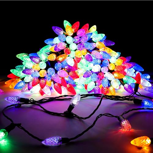 Christmas Concepts 200 Multi Colour LED Pinecone Twinkling Lights