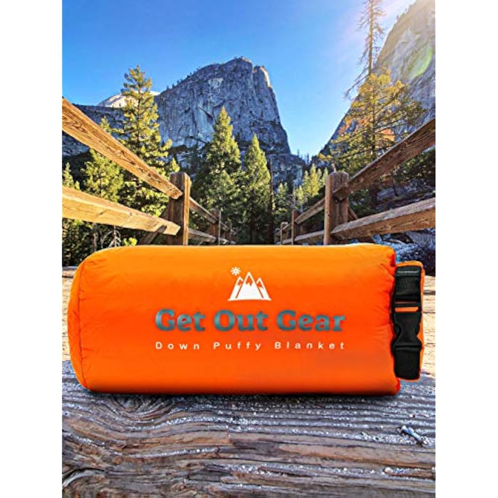 Get Out Gear Down Camping Blanket – 650 Fill Power Packable Quilt