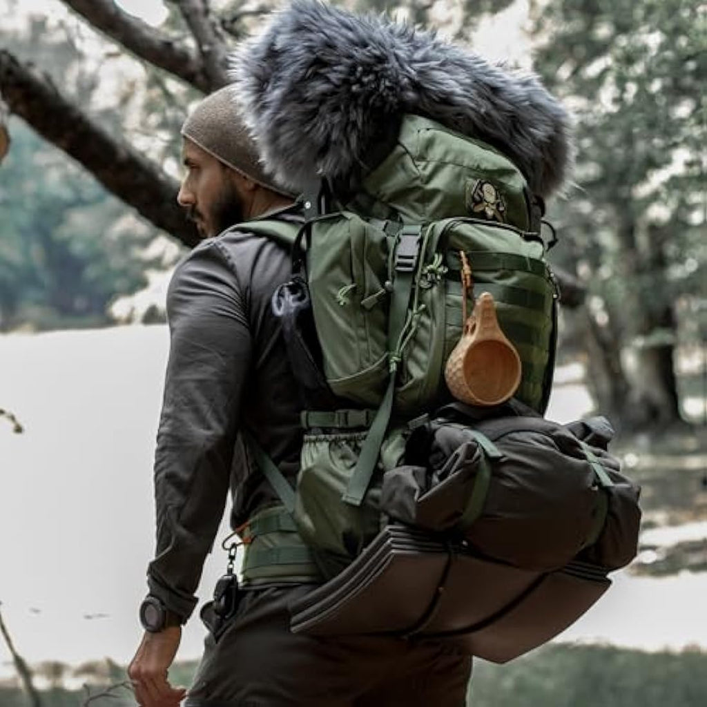 Mardingtop 60L Tactical Backpack | Military MOLLE Rucksack with Rain Cover