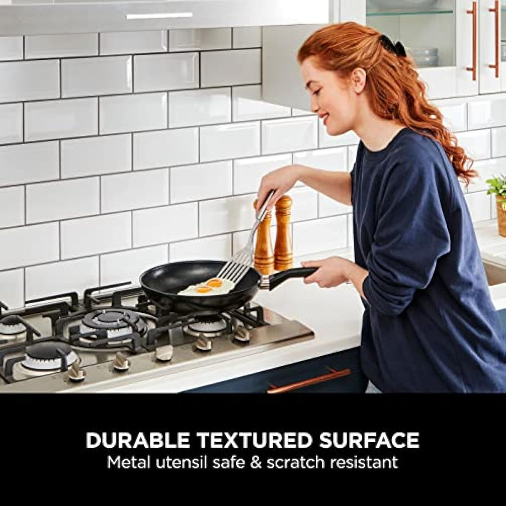 Ninja ZEROSTICK 20cm Frying Pan | Non-Stick Aluminium Induction Cookware