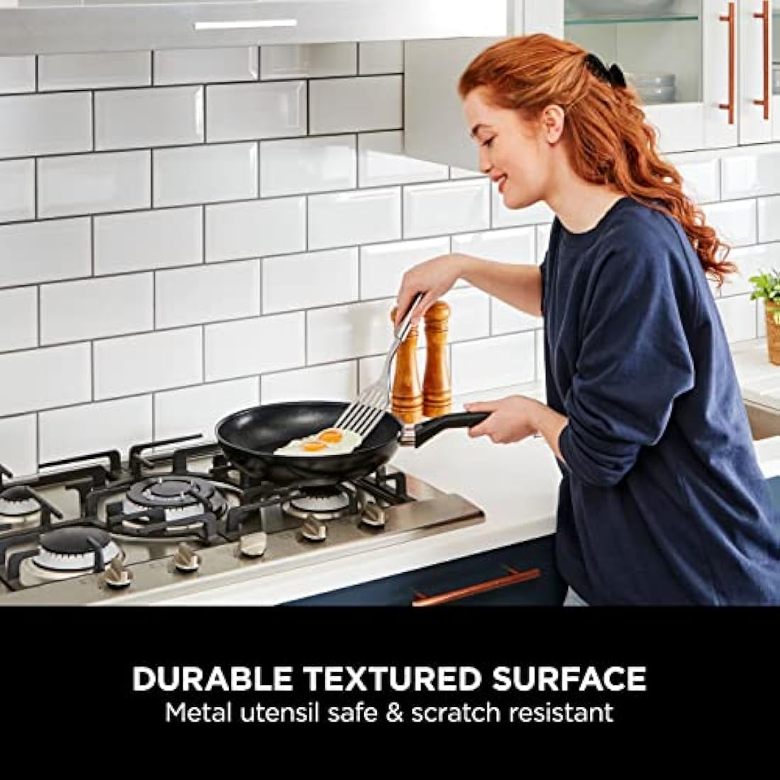 Ninja ZEROSTICK 20cm Frying Pan | Non-Stick Aluminium Induction Cookware