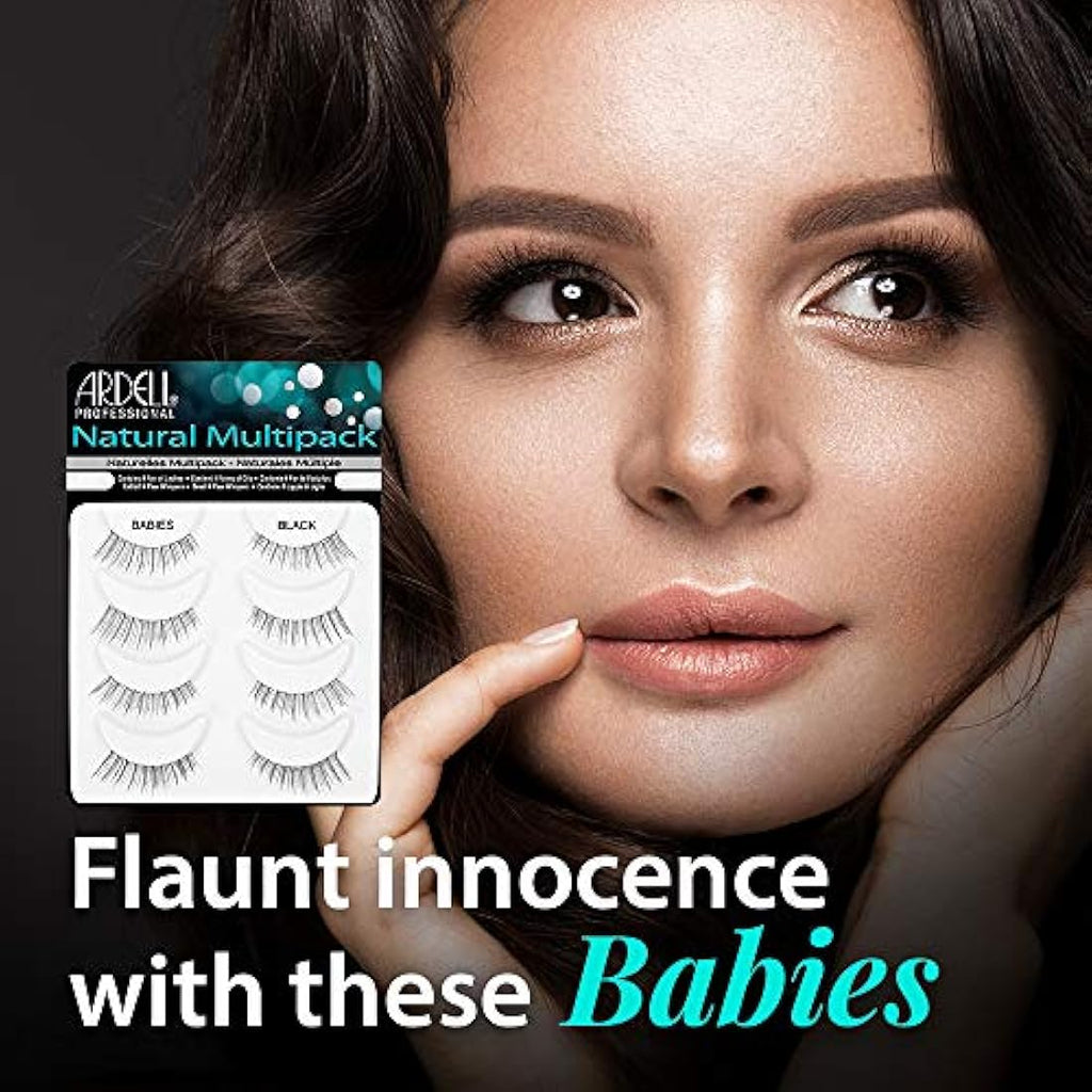 Ardell Babies False Eyelashes Multipack | 100% Human Hair - 6 Pairs