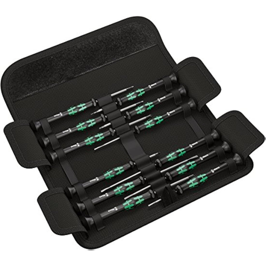 Wera Kraftform Micro Precision Screwdriver Set - 12 Piece Repair Kit