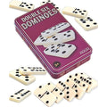 Jaques of London Double 6 Dominoes Set – Traditional Game in Tin Box