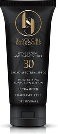 Black Girl Sunscreen SPF 30 - Broad Spectrum No White Cast - 3 fl oz