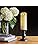 Luminara Flameless Candle – 8" Ivory Wax Moving Flame LED Pillar