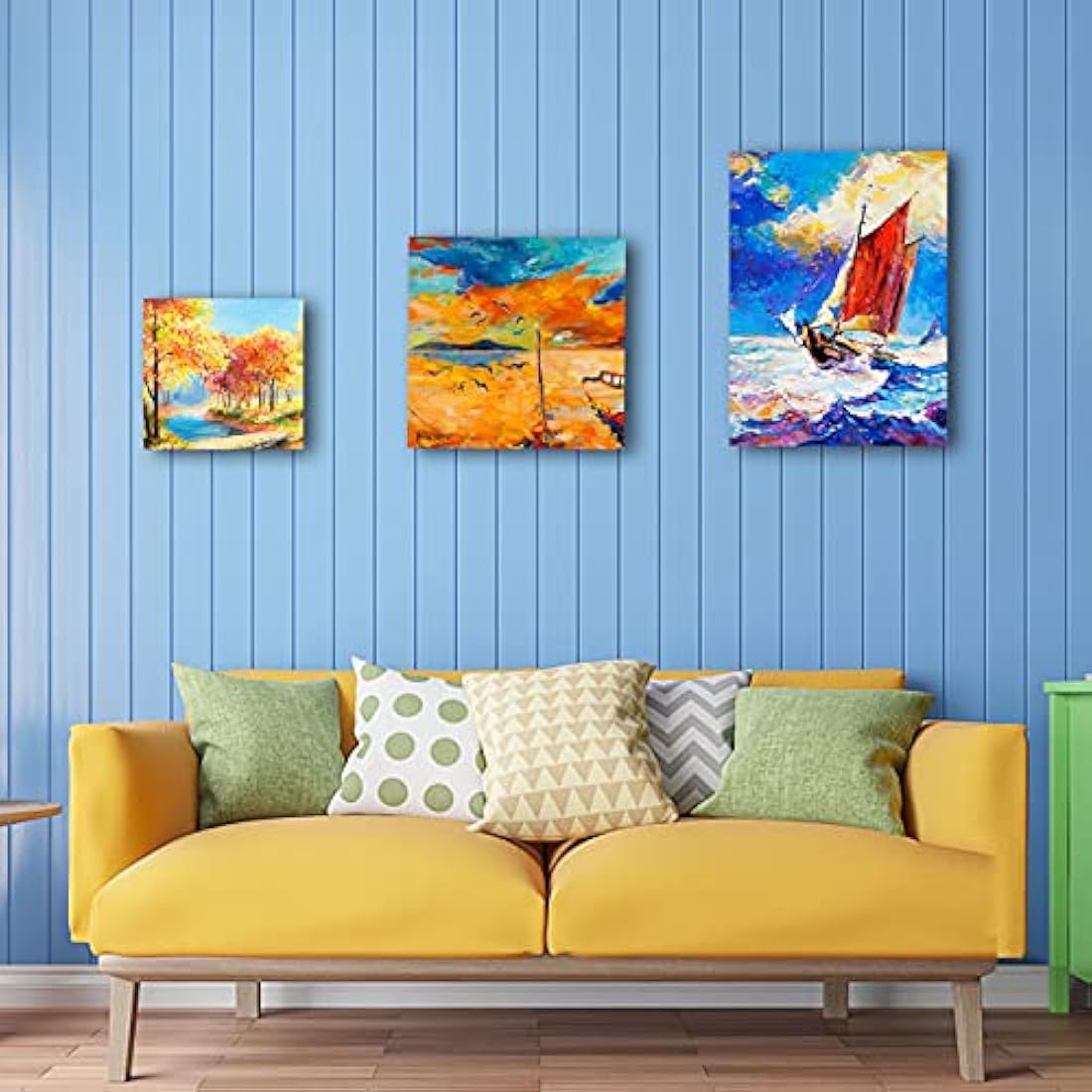 Canvas Panels for Painting – 5 Pack 18x24 Acrylic & Oil