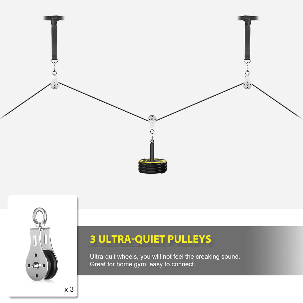 Cable Pulley System – DIY Home Gym Lat Pull Down Kit