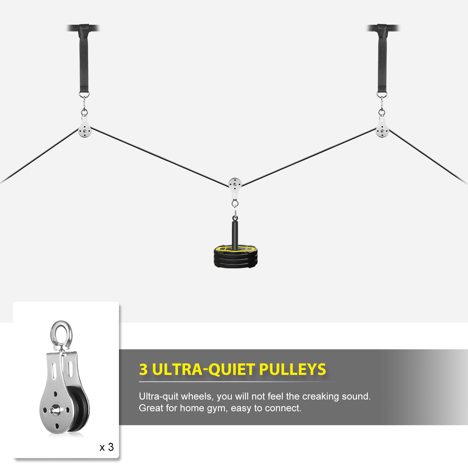 Cable Pulley System – DIY Home Gym Lat Pull Down Kit